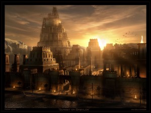 Turnul Babel din antichitate