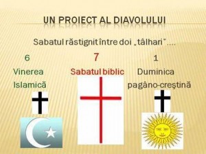 Sabatul rastignit intre talhari - vinerea musulmana si duminica pagano-catolica