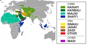 fragmentarea islamului in lume