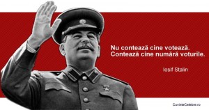 Stalin despre politică și vot